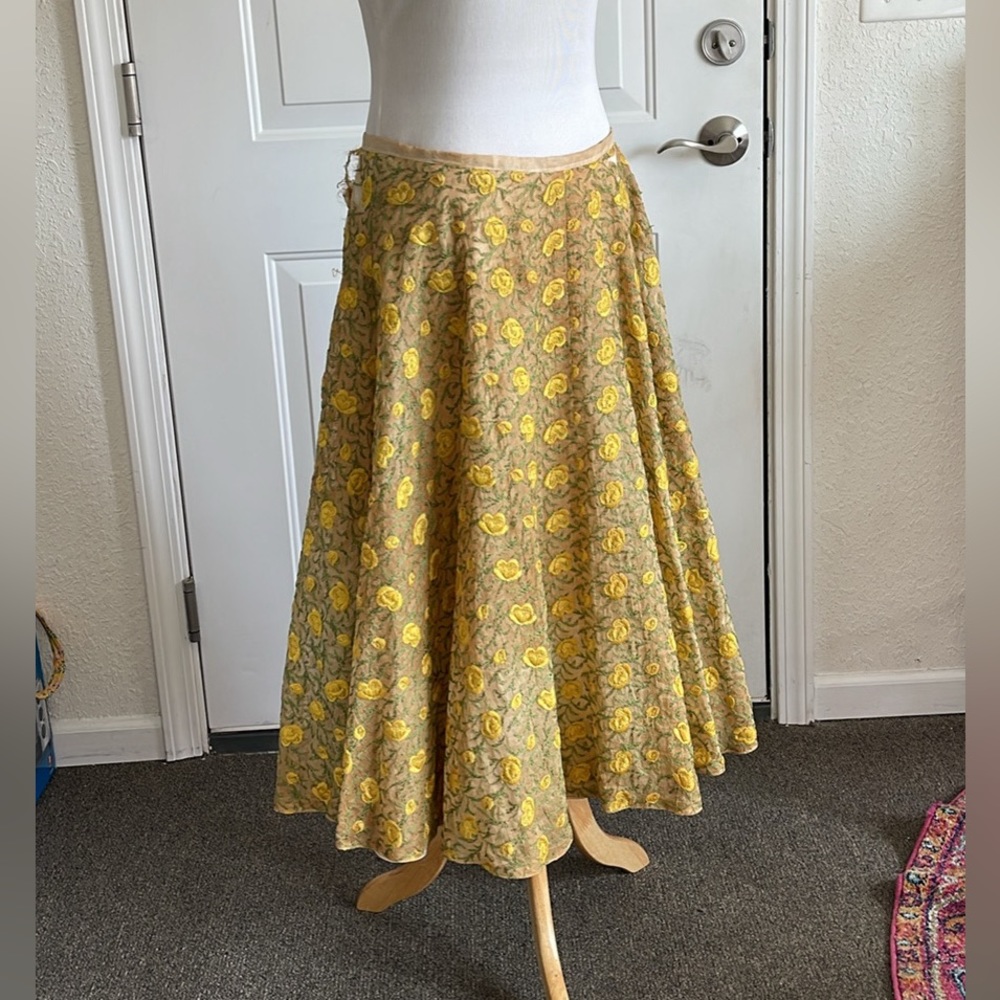 Darling Vintage Skirt with Crinoline, Wounded Bird